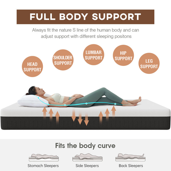 FDW Paylesshere 10'' Extra Firm Mattress Wayfair